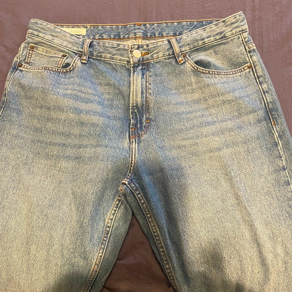 Zara mens  blue jeans size 34